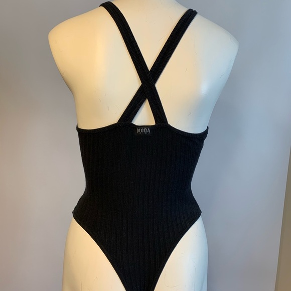 Moda Prima Body Wear Thong Bodysuit - M - Picture 4 of 8